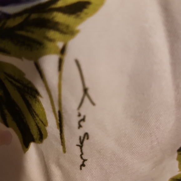 Kate Spade blue rose print dress - Picture 5 of 5